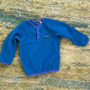 Vintage Patagonia Kids Fleece Pullover 4/5